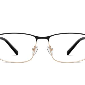 Black Full Rim Rectangle Eyeglasses
