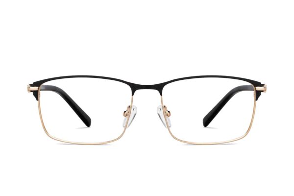 Black Full Rim Rectangle Eyeglasses