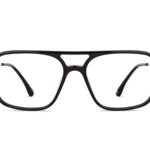 Black Full Rim Square Eyeglasses